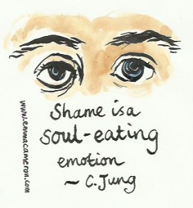 image of eyes and quote from Jung