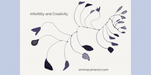 Infertility and Creativity drawing Based on Calder sculpture