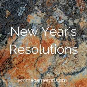 New Year's resolutions