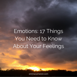 Emotions: 17 Things You Need to Know About Your Feelings. Image of darkening sky